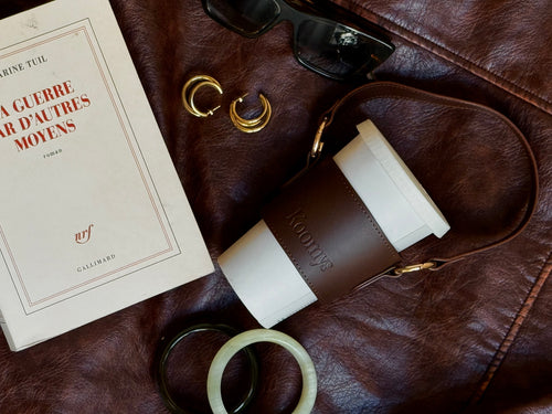 Caramel Latte - Porte-Gobelet Marron Cognac