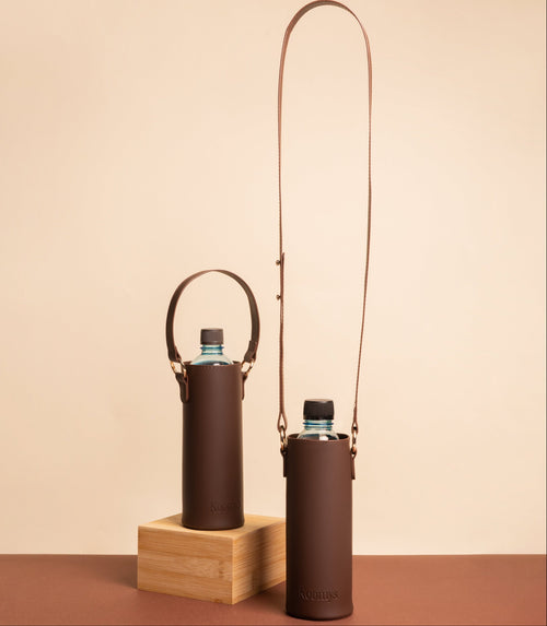 Chai Wander - Porte-Gourde Marron Cognac